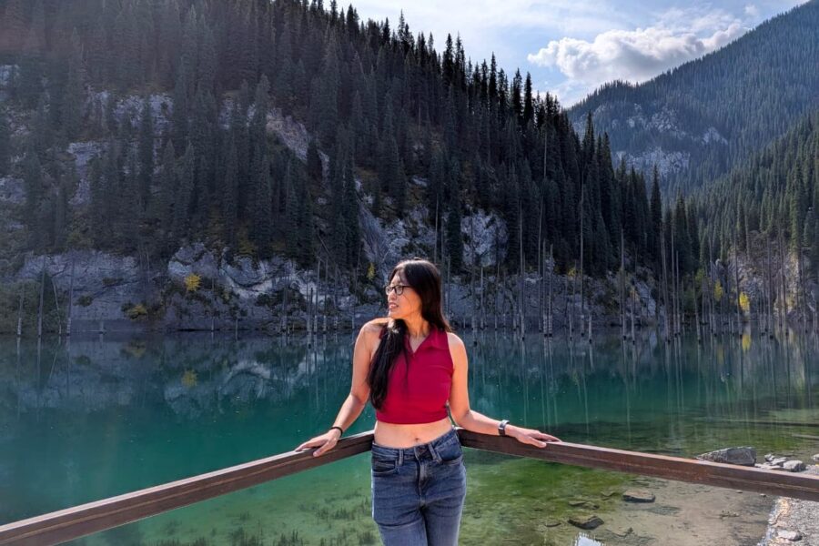 Kaindy Lake, Kazakhstan